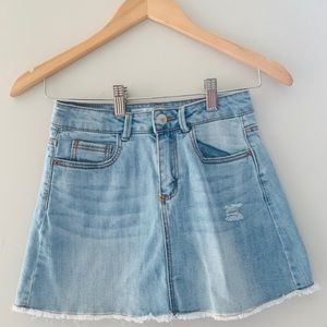 Denim skirt